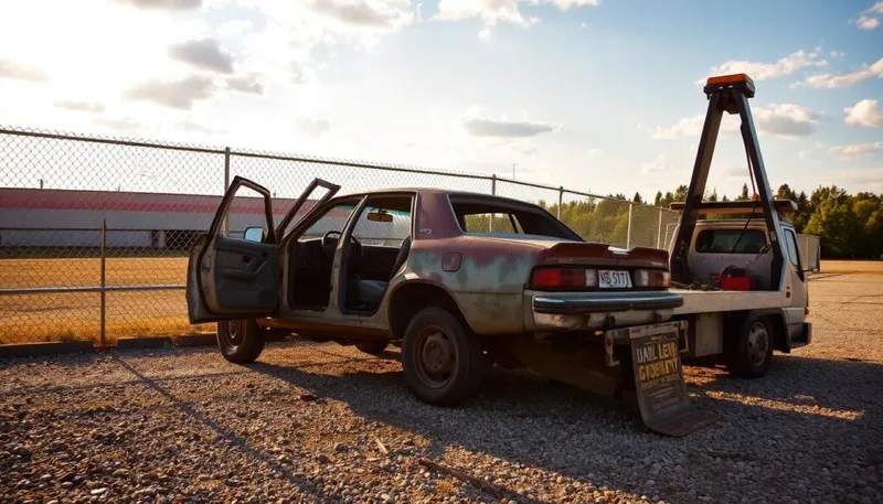 Vehicle removal and recycling in Calgary