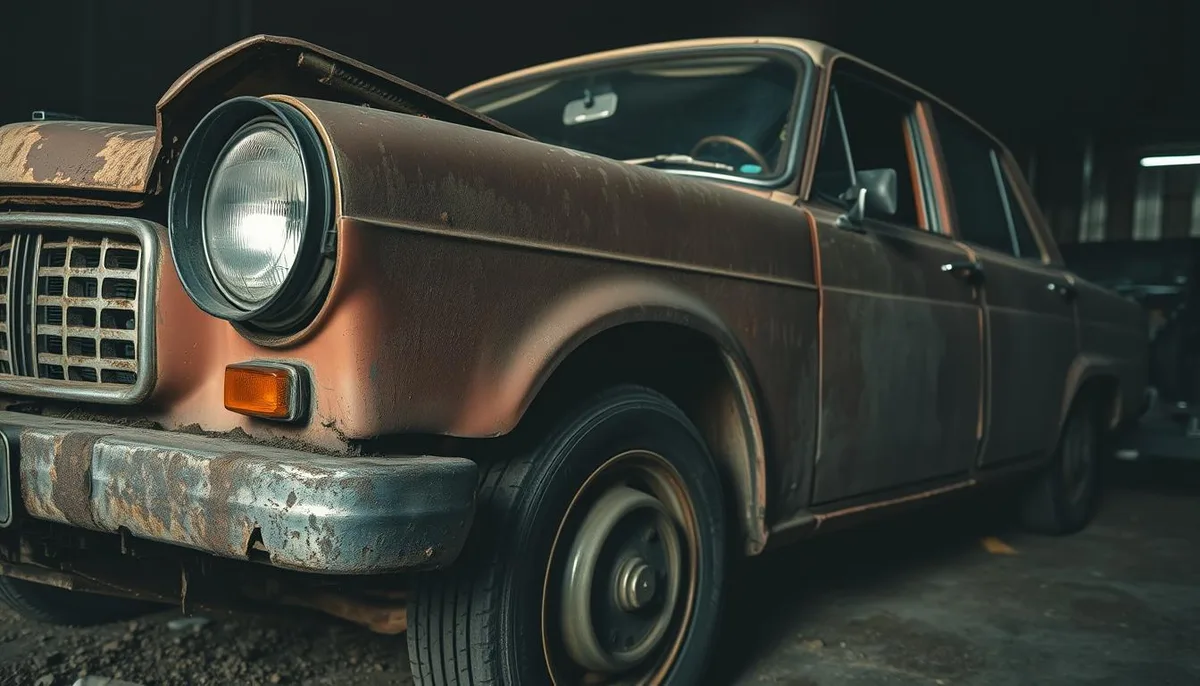 signs of a junk car